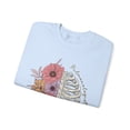 thumbnail image 3 of Pulmonologist Floral Lung Sleeve Print Women's Sweatshirt, 3 of 4