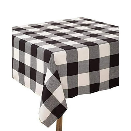 

Fennco Styles Buffalo Check Plaid Cotton Tablecloth