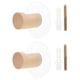 thumbnail image 4 of Khaki Wall Mounted Hooks for Home Use Made of Synthetic Material Perfect for Hanging Clothes and, 4 of 5