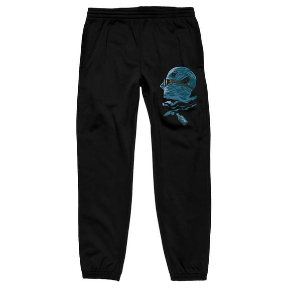 Universal Monsters Invisible Man & Potion Bottle Men's Black Jogger Pants-Medium