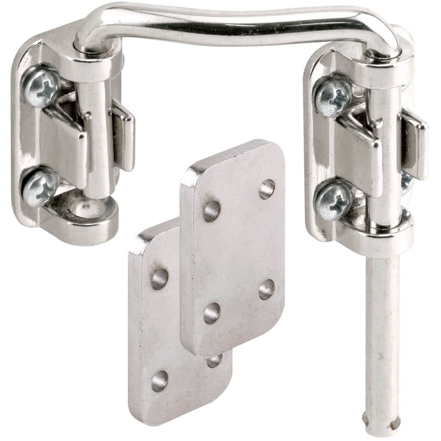 Prime Line U10536 21/4" Nickel Plated Steel Sliding Door Loop Lock