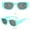 Mint Green, variant on Sunglasses Womens Pc Polarized UV400 Protection Lens Big Frame Fashion Glasses Trendy Stylish Shade Mint Green One Size