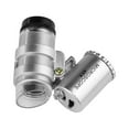 thumbnail image 2 of Wisewang 45X Pocket Microscope Foldable Replacement Battery Powered Zoomable LED On/Off Switch Magnifier Magnifying Glass, 2 of 6