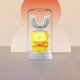 thumbnail image 3 of Cepillo de dientes eléctrico sónico de 360 grados con forma de U, con dibujos animados para niños, recargable por USB, cabezal de cepillo de silicona automático, luz azul para niños, IPX7, 3 of 5