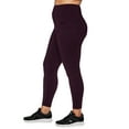 thumbnail image 5 of RBX Active Women's Plus Size Full Length High Waist Fleece Lined Leggings with Pockets, 5 of 6