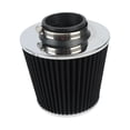 thumbnail image 4 of LOUVEROLA Cold Air Intake Kit with Filter Fits for 2001-2005 Honda Civic 1.7L Contain 2.5 Inch Stainless Steel Filter & Aluminum Alloy Pipe Auto Replace Parts, High Induction Flow Air Filter, Black, 4 of 7