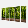 thumbnail image 2 of Forêt Verte avec Bois Denses - Impression d'Art sur Toile Paysage, 2 of 3