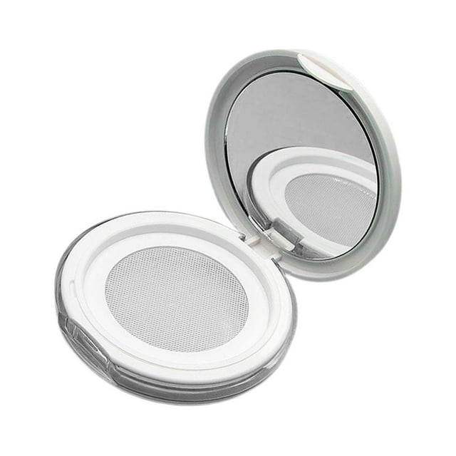 Ruiboury Capacité 3 ml 0.1 oz Récipient Vide en Plastique pour Poudre Libre DIY Blanc
