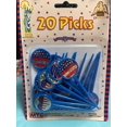thumbnail image 5 of 20 Patriotic/4Th Of July Cake Topper, Cupcake Party Plastic Picks. New Sealed., 5 of 5