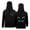 100-Black, variant on LIIPEE Girls Boys Hoodies Cartoon Graphic Printed Long Sleeve Zip Up Pullover Hooded Sweatshirt With Pocket Toddler Cute School Sweatshirts,Black,3-4 Years