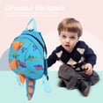 thumbnail image 4 of Mochila de Dinosaurio, Bolsa de Dibujos Animados para Niños Con Mochila de Gran Capacidad para preescolar Ajustables, 4 of 8