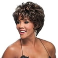 thumbnail image 2 of vivica a. fox joleen-v synthetic fiber, ps cap wig in color 1b, 2 of 3