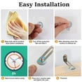 thumbnail image 5 of 2 Pack Adhesive Furniture Wall Anchors No Drill, Anti Tip Furniture Straps Kit for Baby Proofing, Secure Bookcase Dresser Shelf Cabinet to Wall for Child Safety - No Screw, 5 of 8