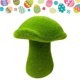 thumbnail image 4 of Injueey Adorno de estatua de jardín de setas de musgo Artificial de 25CM, musgo Artificial portátil duradero, adornos para el salón para boda y Decoración del hogar Injueey HA034840-00, 4 of 6
