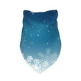 thumbnail image 3 of Bingfone Christmas Snowflakes-Washable Dog Scarf Triangle Adjustable Puppy Bandana Bib Handkerchief For Medium Large Dog Cat, 3 of 9