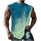 thumbnail image 1 of Hombres Moda Casual Impresión Suéter Cuello Redondo Deportes sin Mangas Tanque, 1 of 5