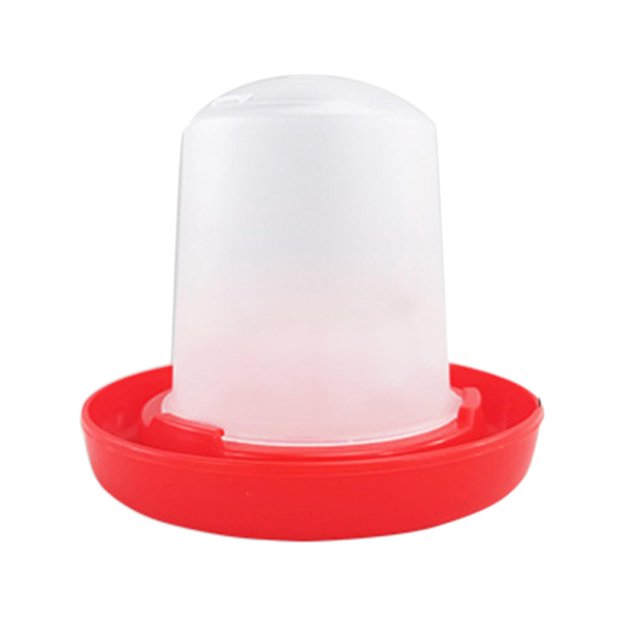 Maytalsory Convenient Chicken Feeder Geese Chook Hen Stable Adjustable Blanking Bucket Drinking 1Set