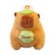 thumbnail image 1 of Colgante de ,Llavero de peluche de ,llavero colgante de juguete,Lindo colgante de bolso de juguete de peluche de carpincho,Muñeco de peluche acurrucado,lindo cosplay de, 1 of 8
