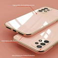 thumbnail image 3 of Compatible with Samsung Galaxy A23 5G Case Silicone Shockproof Samsung A23 5G Case Anti-Scratch Ultra Thin Plating TPU Galaxy A23 5G Phone Case (Pink), 3 of 13