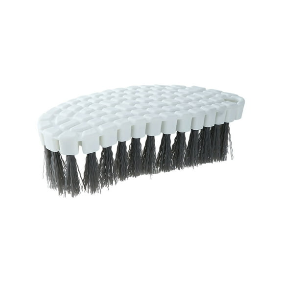 Multi-Functional Bendable Cleaning Brush - Soft Bristle Countertop Scrub Brush, Flexible Brush for Bathtub Tile Fruit Wall Floor Home Cleaning ( White )