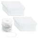 thumbnail image 1 of 20 Pieces Vertical Blinds Weights Bottom Slats 89mm (3.5) x 10m Blind Repair Kit, White, 1 of 5