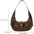 thumbnail image 5 of Sunyuer Y2K Hobo Shoulder Bag for Women, Clutch Small Purses Handbag Trendy Punk Bags, 5 of 8