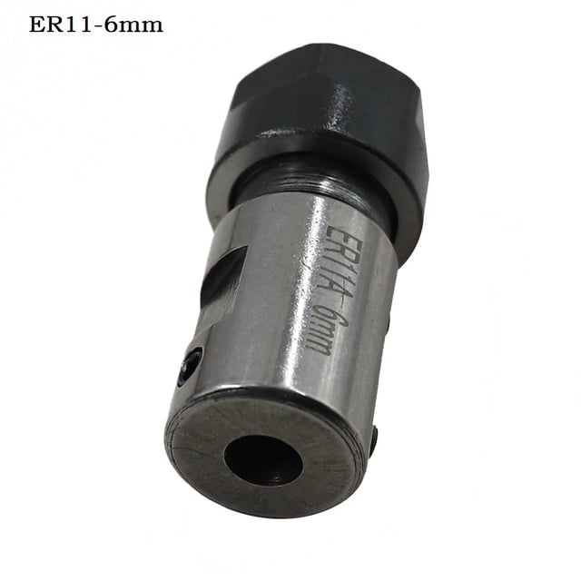 1Pc Er11 Chuck Spindle Collet Motor Shaft Extension Rod Lathe Tools Cutter Rod Er11-6mm