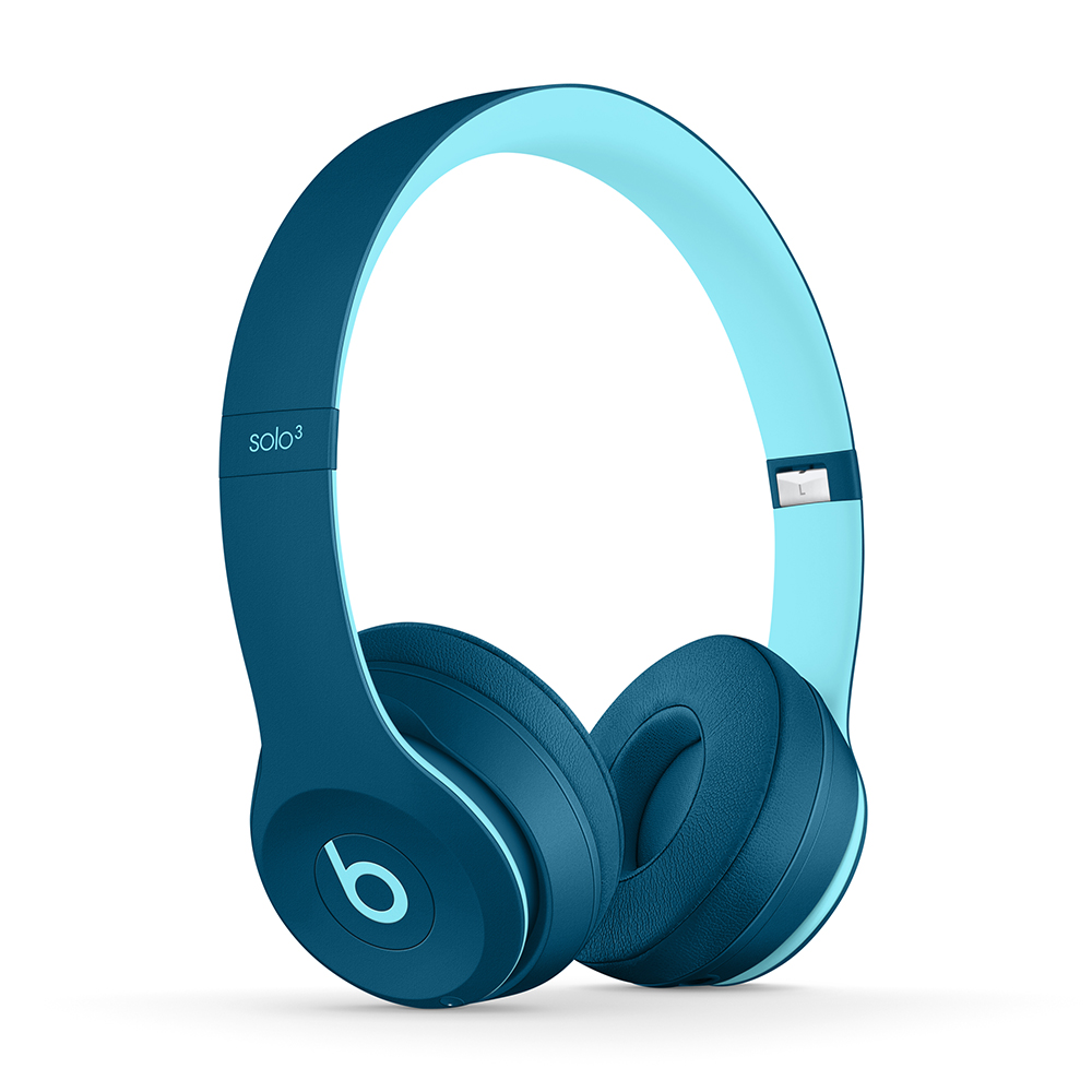 Beats Solo3 Wireless On-Ear Headphones - Beats Pop Collection - Pop Blue - image 6 of 11
