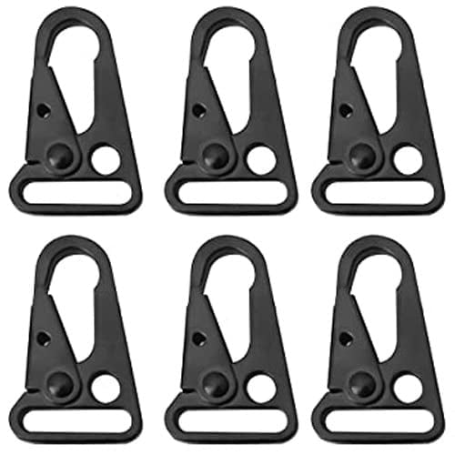 GearHill Metal Rifle Sling Clips, Snap Hooks Heavy Duty HK Clips Tactical  Universal Clip for Rifle Paracord Clips 