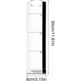 thumbnail image 4 of Monitor Notepad Acrylic Desktop Sticky Note Holder with Side Mount, 4 of 5