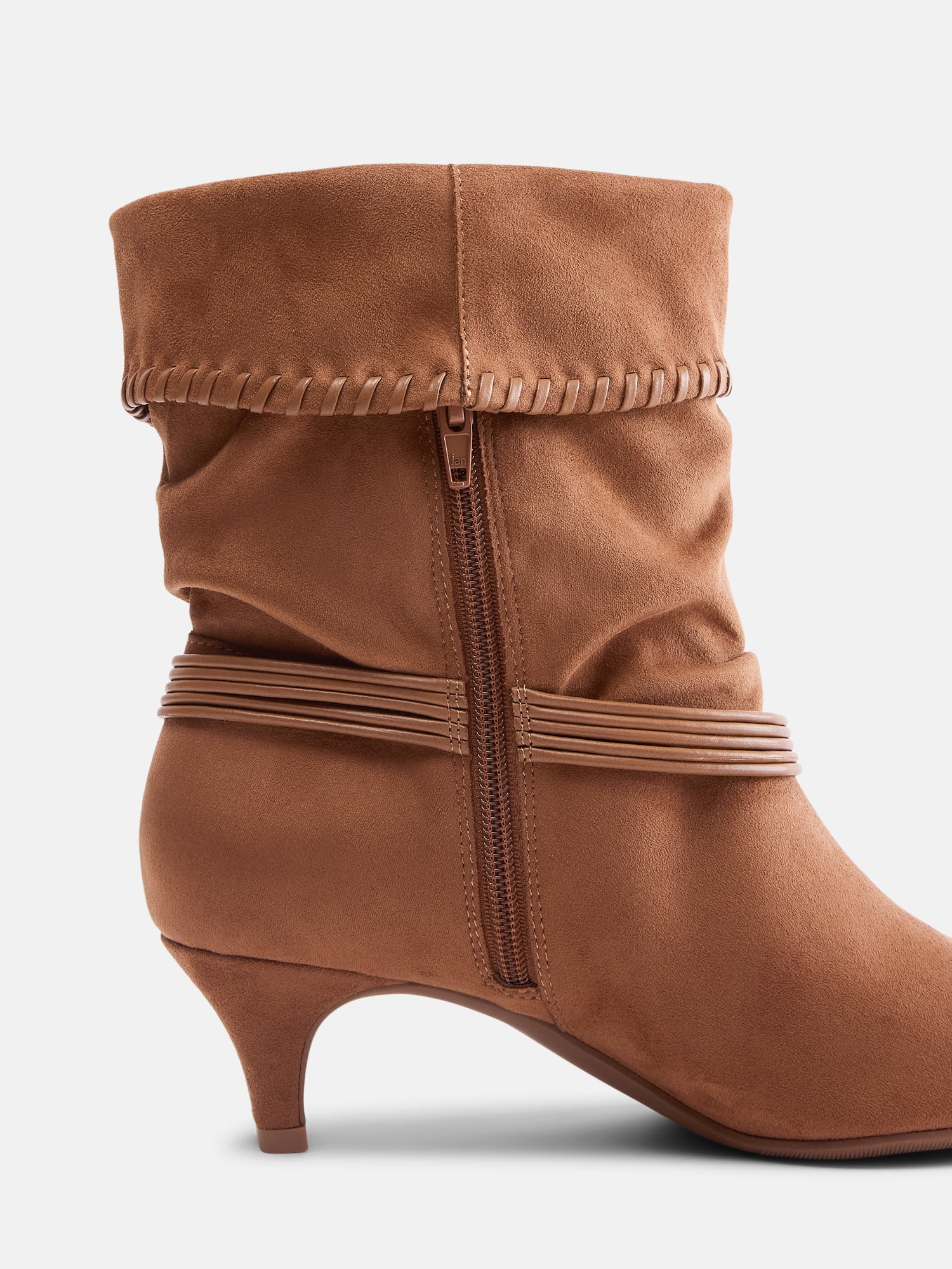 Scenario Women's Kitten Heel Short Boots