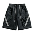 thumbnail image 1 of AherBiu Plus Size Summer Shorts for Men Stylish Cozy Causal Shorts with Pockets Drawstring Elastic Waist Shorts, 1 of 3