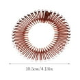 thumbnail image 4 of VONKY U-Part Perruques Pince Perruques Accessoires Cheveux Tissage Peignes Fil Résistant à l'Usure Coloré à la Mode Fournitures Accessoire à la Maison Café / Strass, 4 of 6