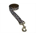 thumbnail image 1 of 6 ft. Leopard Dog Leash, White & Brown - Medium, 1 of 1