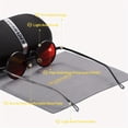 thumbnail image 3 of HDSHADES Unisex Comfortable Trendy Stylish Full Frame Polarized Sunglasses Rock Climbing Round Frame Sunglasses UV400, 3 of 4