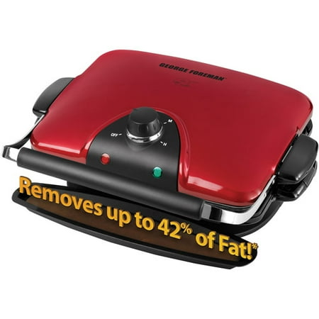 George Foreman Removable Plate Grill for 5 Servings , GRP92R
