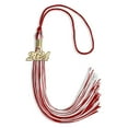 thumbnail image 4 of Endea Graduation Red/White Mixed Color Graduation Tassel with Gold Date Drop, 4 of 11