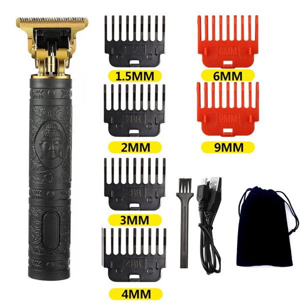 Recortadora de pelo de barba facial eléctrica para hombres para el aseo Deng Xun unisex