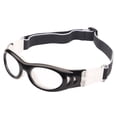 thumbnail image 1 of Gafas de baloncesto para niños con almohadilla protectora y lentes transparentes, gafas deportivas para adolescentes, voleibol, fútbol, ​​deportes al aire libre, 1 of 6
