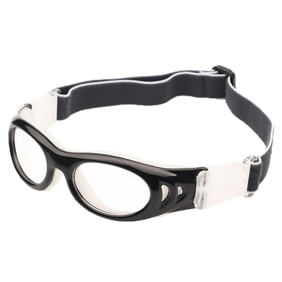 Gafas de baloncesto para niños con almohadilla protectora y lentes transparentes, gafas deportivas para adolescentes, voleibol, fútbol, deportes al aire libre