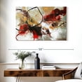 thumbnail image 3 of Elephant Stock Flower Fall Wall Art - Horizontal Canvas Wall Art - Living Room Wall Decor - Abstract Canvas - Brown And Black Decor By Design Fabrikken - 39" x 26", 3 of 8
