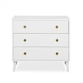 thumbnail image 5 of 3 Drawer Dresser, Wood Chest Drawers with Storage for Closet, Bedroom, Living Room and Hallway, Drawers Dresser Bedside Nightstand, White, 5 of 13