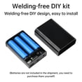 thumbnail image 3 of Mini UPS de CC de 5 V y 12 V, con Doble Salida, Caja de Batería Externa con 3 Baterías 18650 Sin Soldadura, Caja DIY., 3 of 5