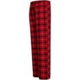 thumbnail image 3 of Women's College Concepts Red/Black Chicago Bulls Arctic T-Shirt & Flannel Pants Sleep Set, 3 of 3