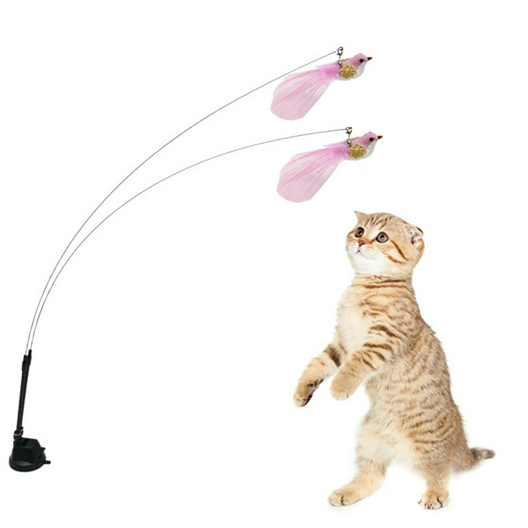 Cat Toys,Cat Teaser Toy Refills,Interactive Cat Toy with Super