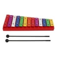 thumbnail image 4 of Glockenspiel Professionnel, Xylophone Coloré Bien Fait Son Doux Croquant pour Jouet, 4 of 8