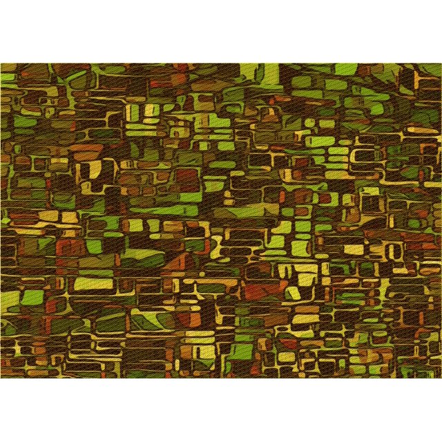 Ahgly Company Tapis d'Intérieur Lavables en Machine, Rectangle de Transition de Nuit Rouge, 6' x 9'