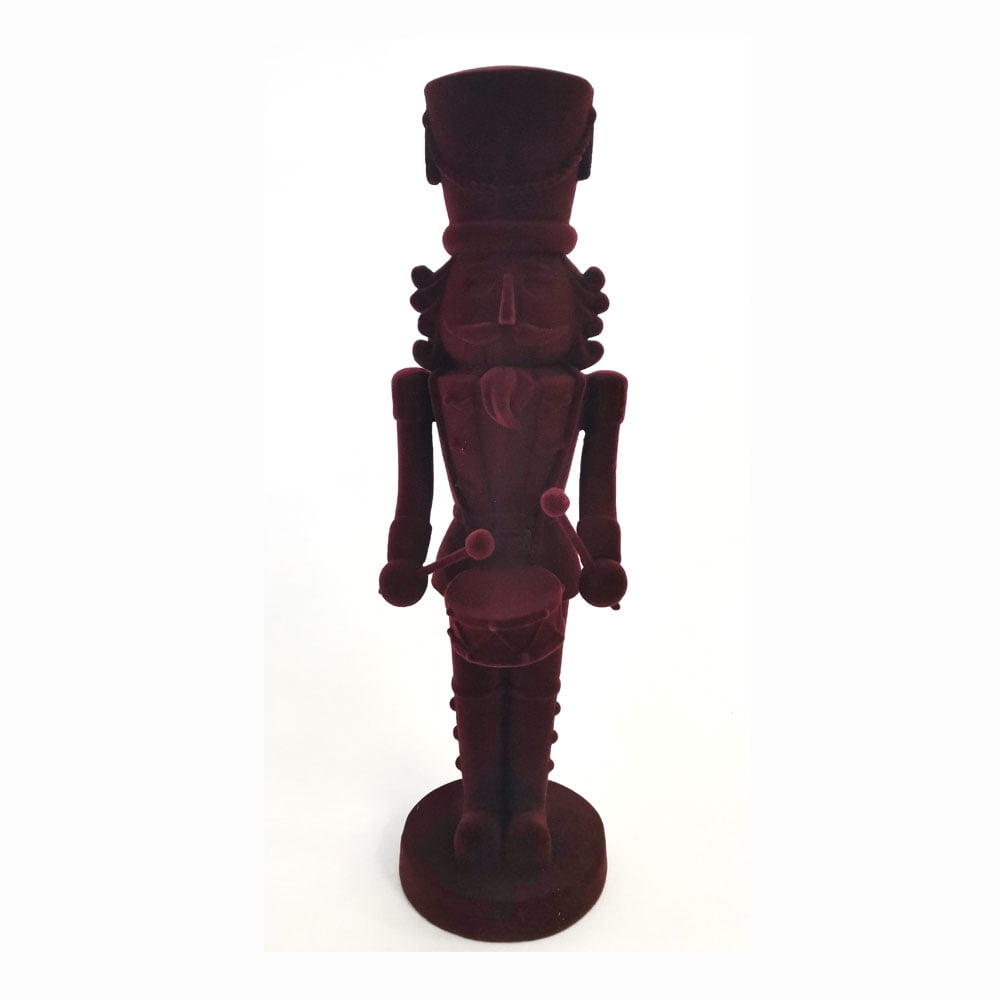Holiday Time Red Plastic Decorative Nutcracker, 14"