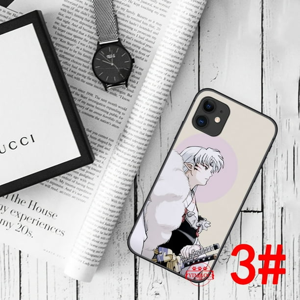 Para iPhone 6 6S 7 8 Plus X XS XR 11 Pro Max TPU soft Case 31HD Inuyasha Sesho Píldoras