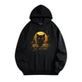 thumbnail image 4 of Frostluinai Unisex Women Men Fall Hoodies for Holloween Long Sleeve Oversized Sweat Shirts Funny Graphic Pullover Tops with Pocket, 4 of 6